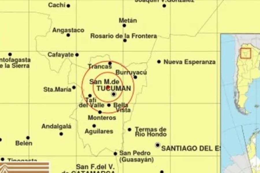 Un sismo de 3,5 grados sacudió Tucumán: no hubo víctimas fatales