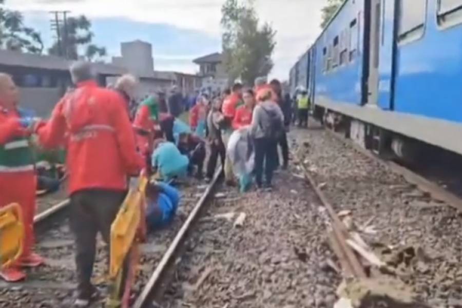 Choque de trenes en Palermo: hay al menos 60 heridos
