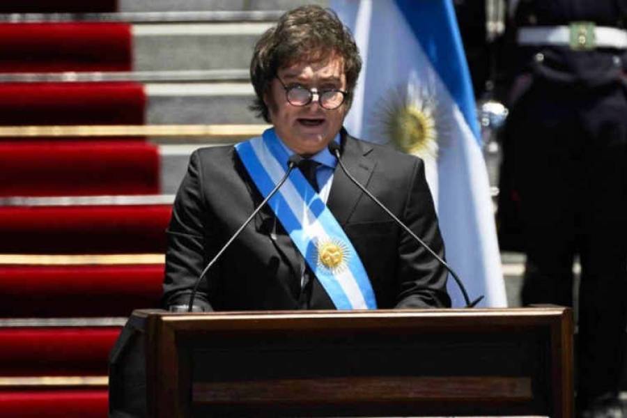 Javier Milei, en su primer discurso: 