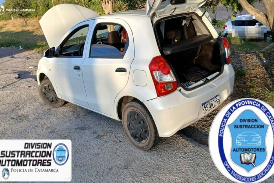 Intentó pasar un control con un auto mellizo y fue descubierto en Nueva Coneta