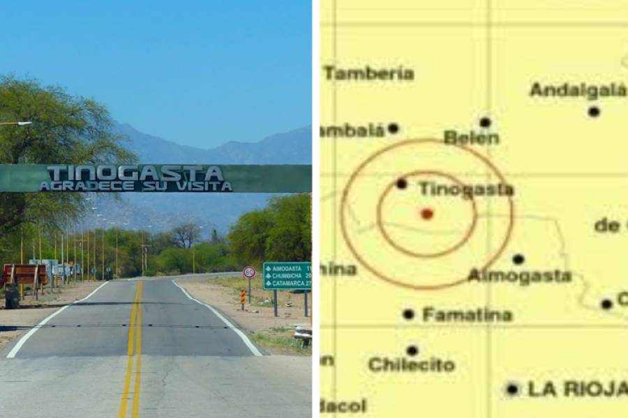 Sismo de magnitud 3.4 se registró en el oeste de Catamarca