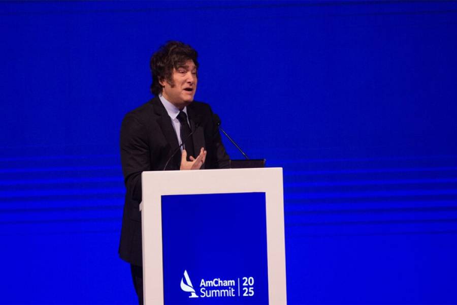 Javier Milei habló ante empresarios: “Es una excelente oportunidad de compra porque Argentina está baratísima”