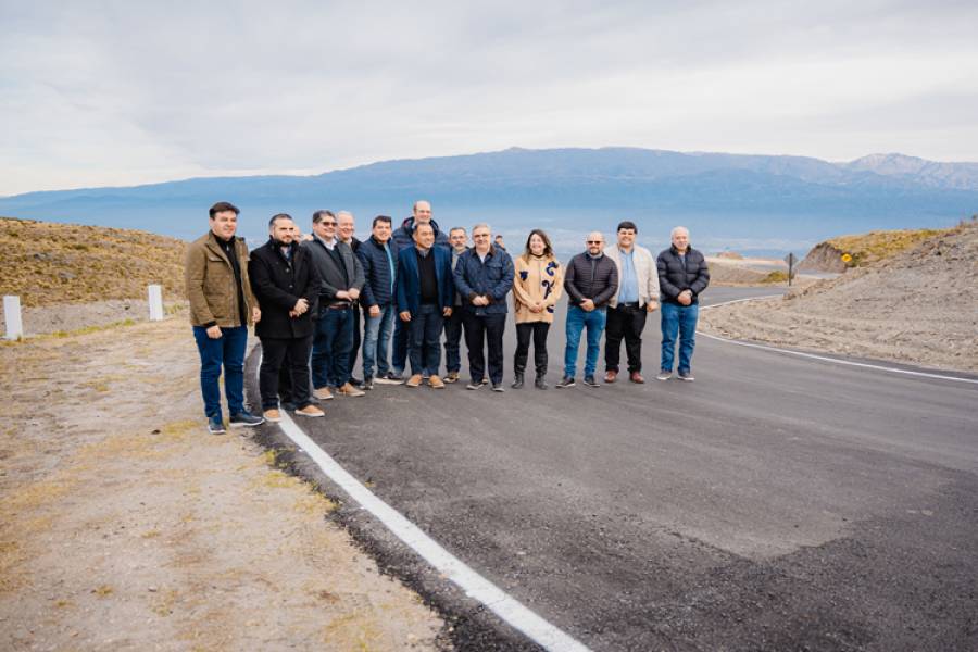 La Cuesta del Portezuelo luce renovada: inauguraron obras de puesta en valor con fuerte impronta turística