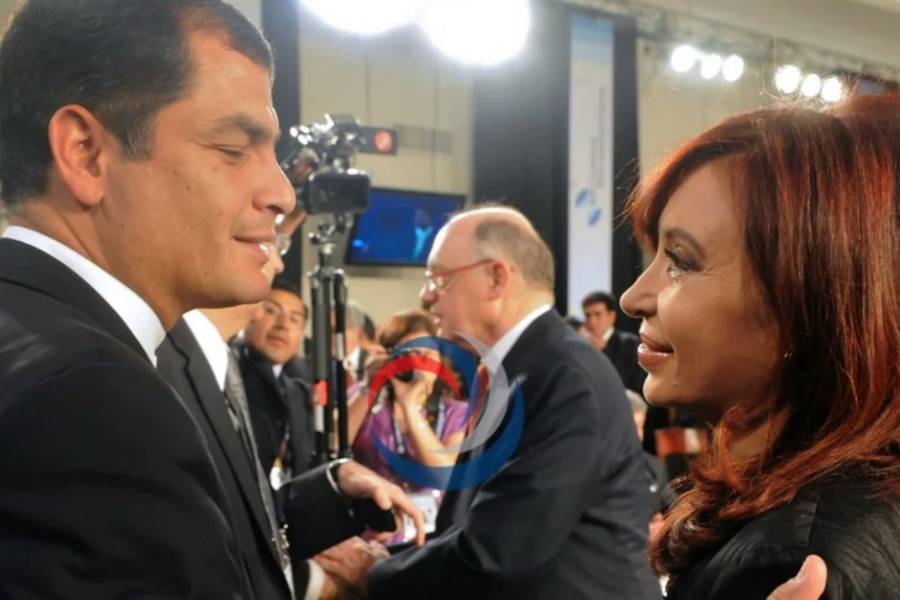 Evo Morales y Rafael Correa se solidarizaron con Cristina Kirchner