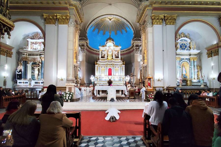 La Iglesia Diocesana vivió con alegría la ordenación de un nuevo Diácono