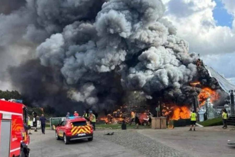 se incendió el escenario principal del festival Tomorrowland de Bélgica y hay preocupación