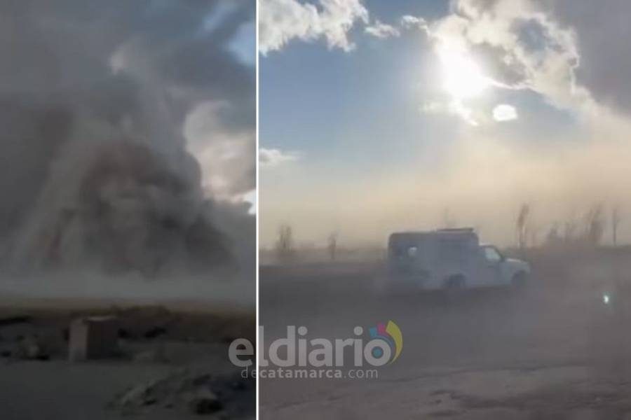 Defensa Civil y Desarrollo Social asisten a vecinos castigados por fuertes vientos en Laguna Blanca