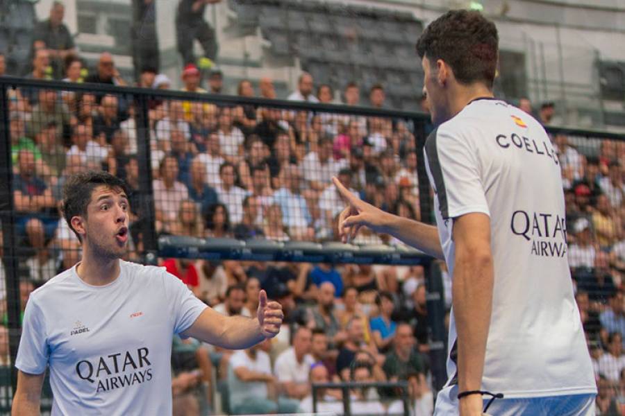 ¡A paso firme! Agustín Tapia y Arturo Coello arrasan y ya están en semifinales del Tarragona Premier