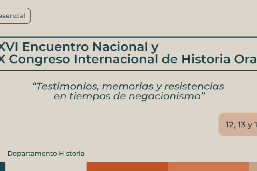 Catamarca recibe a expertos nacionales e internacionales en historia oral contra el negacionismo