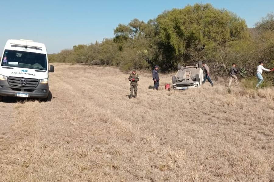 Siniestro vial en Ruta 38 con heridos leves