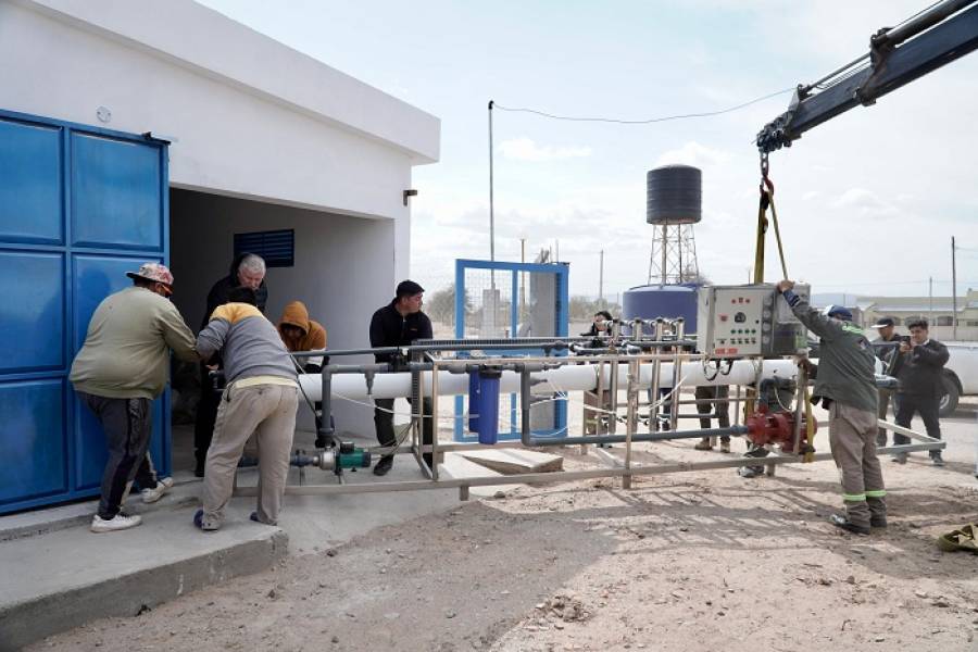 Histórico: más de 150 catamarqueños tendrán agua potable