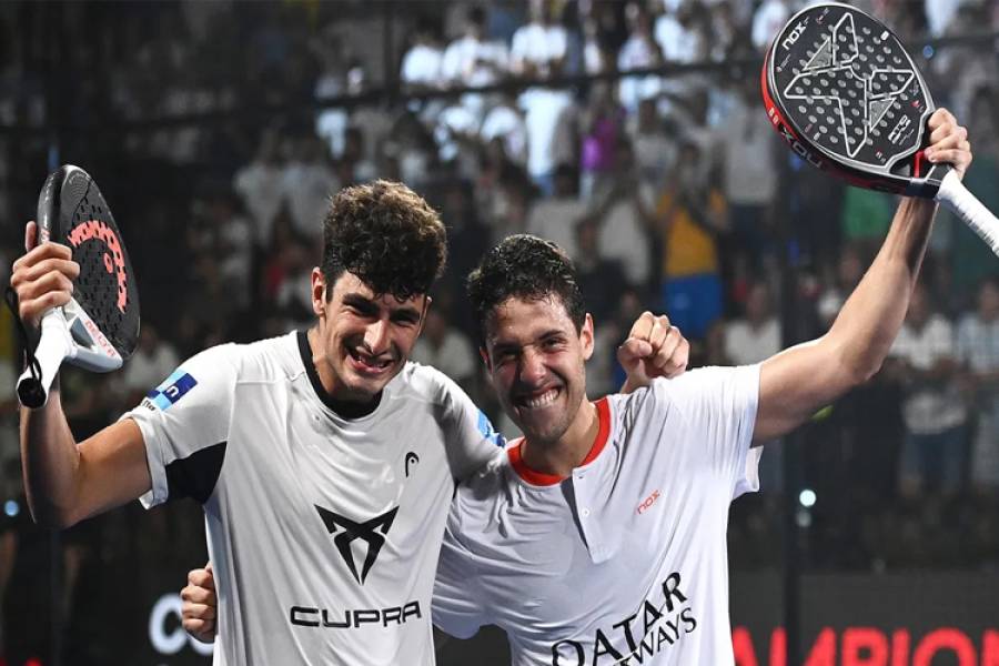 Tapia y Coello, imparables: se coronan en Rotterdam y suman su décimo título del año