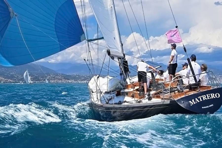 El velero argentino “Matrero” logró tres trofeos en su paso por la Costa Azul
