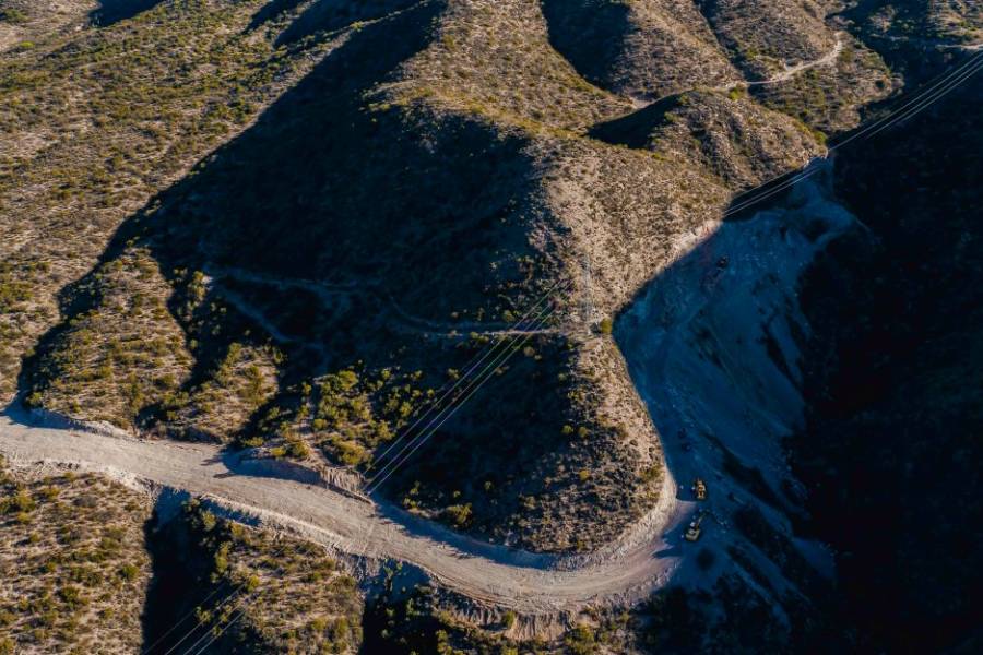 Avanza a buen ritmo la obra en la Cuesta de Zapata: ya se completó el 90% de las obras de arte hidráulicas