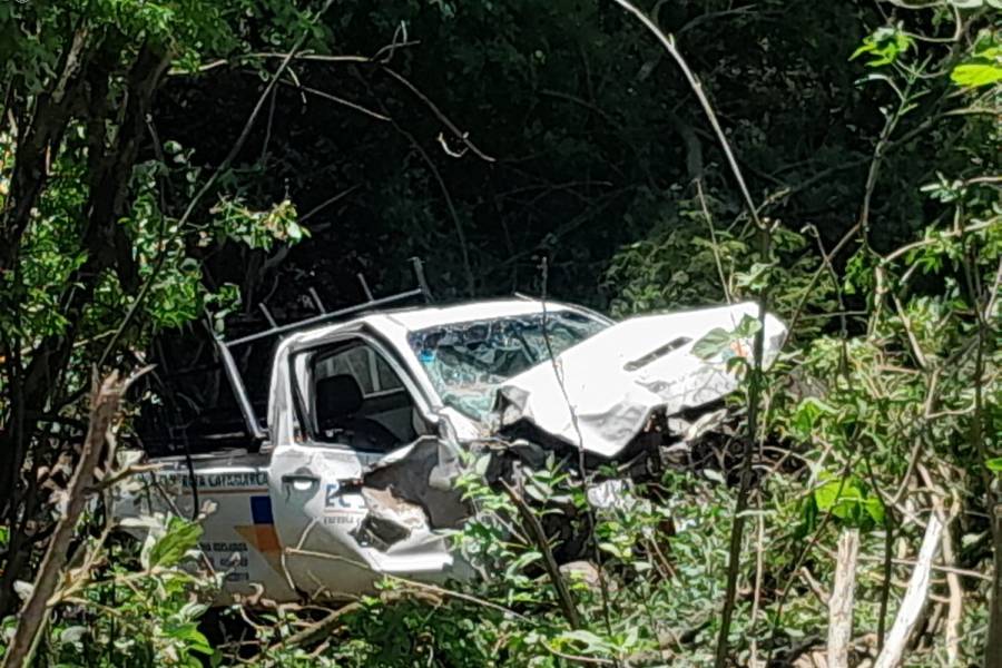 Dos hombres resultaron heridos tras desbarrancar en la Cuesta del Totoral
