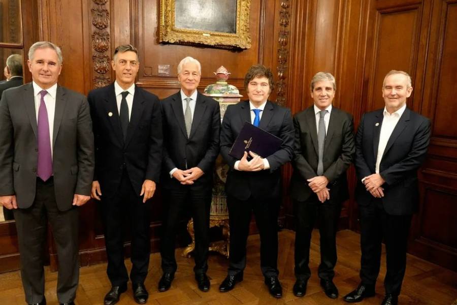 El Presidente exhibe ante J.P. Morgan un portfolio de más de US$ 100.000 millones en inversiones