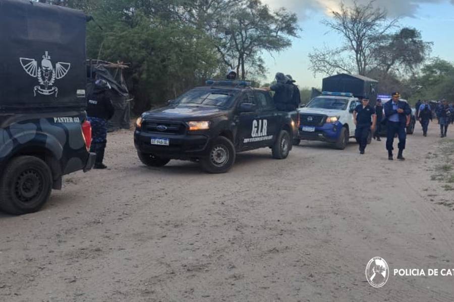 La Policía desalojó un predio por orden judicial