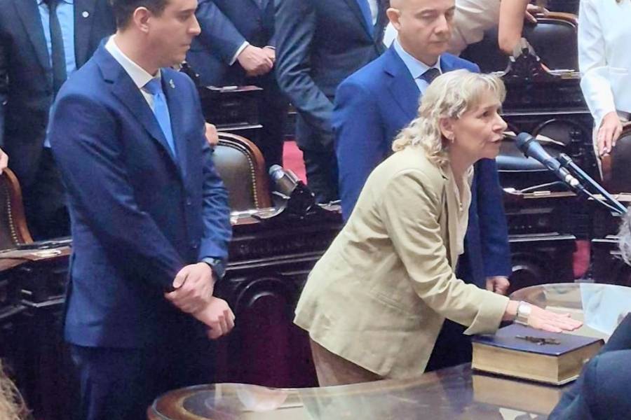 Los augurios de Lucía Corpacci a Claudia Palladino y Fernando Monguillot y una exhortación