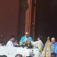 Un año de espera y fe: Monseñor Urbanc pidió por la liberación de Nahuel Gallo y por todos los peregrinos