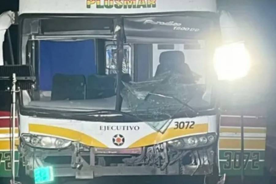 Chocaron entre sí tres micros que llevaban a hinchas de Estudiantes a la final con Racing en Santiago del Estero