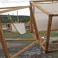 Temporal produjo cuantiosos destrozos en el Predio Ferial donde se desarrollaba la Feria Navideña.