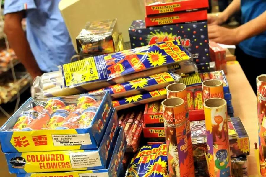 Controles y secuestros: La ciudad endurece la vigilancia sobre la venta de pirotecnia