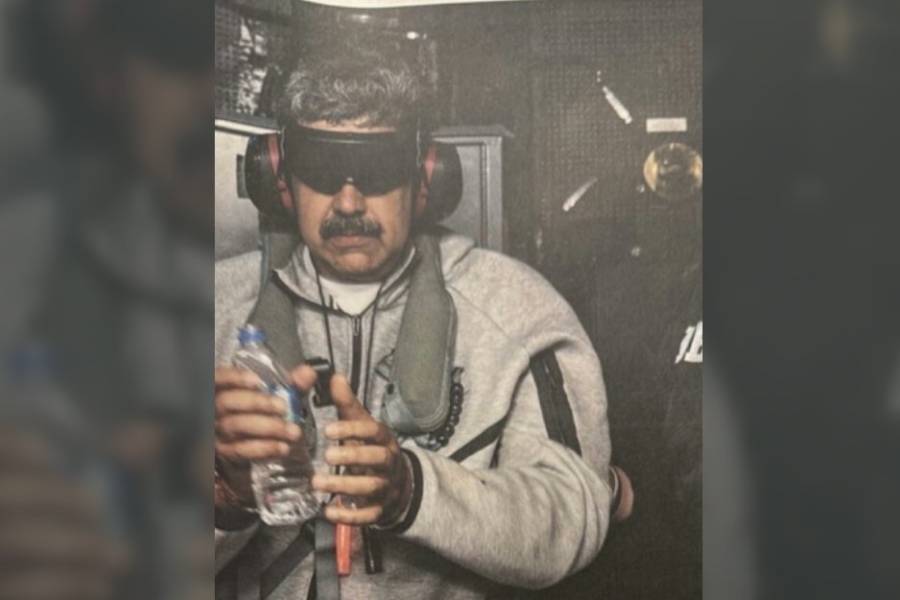 Trump publicó la primera foto de Nicolás Maduro capturado