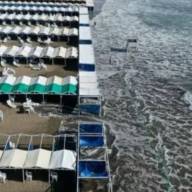 Fuerte sudestada golpeó a Mar del Plata y La Costa, y provocó una crecida inusual del mar