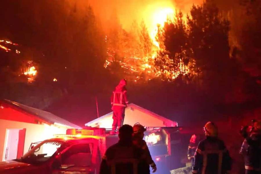 Incendio en Chubut: confirman que fue intencional y Torres dijo que irá por los responsables