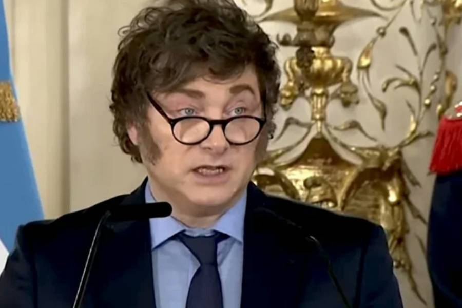 Javier Milei agradeció a todos los que luchan contra los incendios en la Patagonia