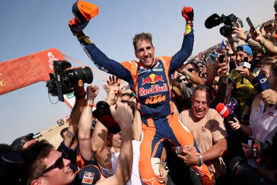 Histórico: el argentino Luciano Benavides ganó el Rally Dakar 