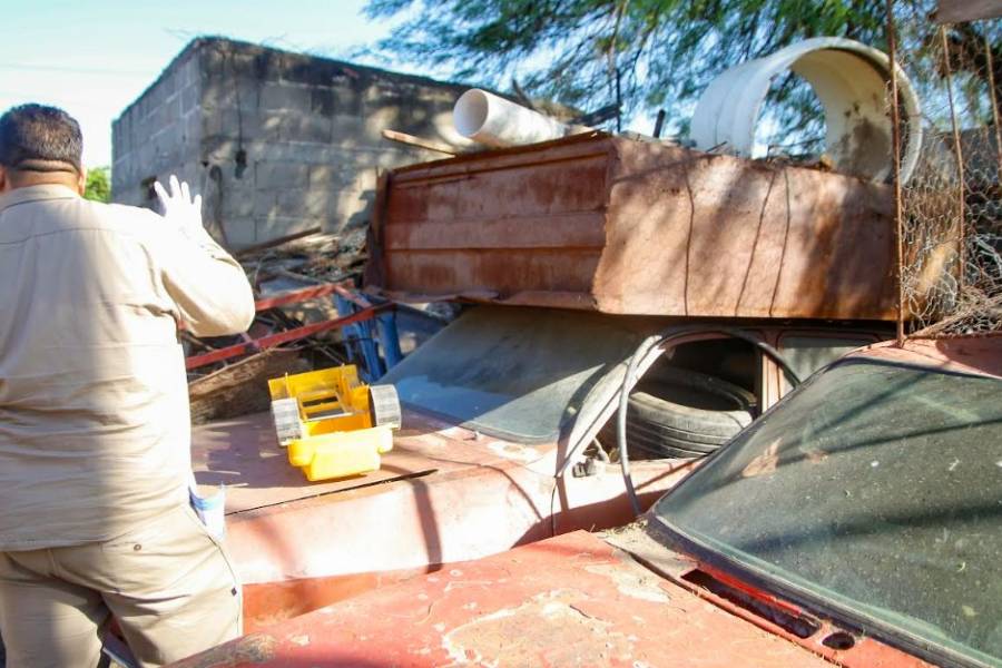 Municipalidad de Valle Viejo realiza operativos de descacharrado contra el dengue