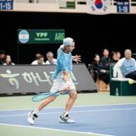 Copa Davis: Argentina perdió la serie 3-2 ante Corea del Sur y deberá jugar el repechaje para no descender