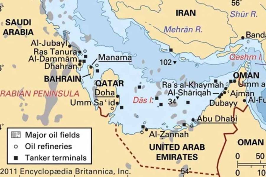 Irán atacó y dejó en llamas un petrolero de Estados Unidos en el golfo Pérsico