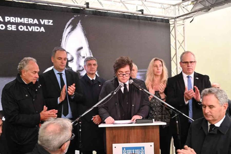 Milei sobre el atentado contra la Embajada de Israel: 