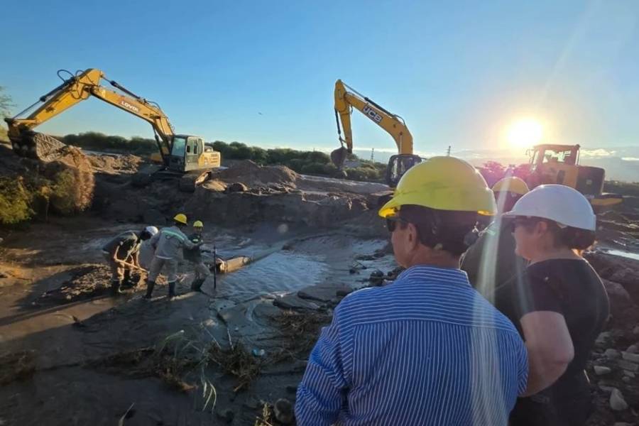 Plan de recuperación hídrica: Segunda fase de obras en el sistema Rio del Valle 