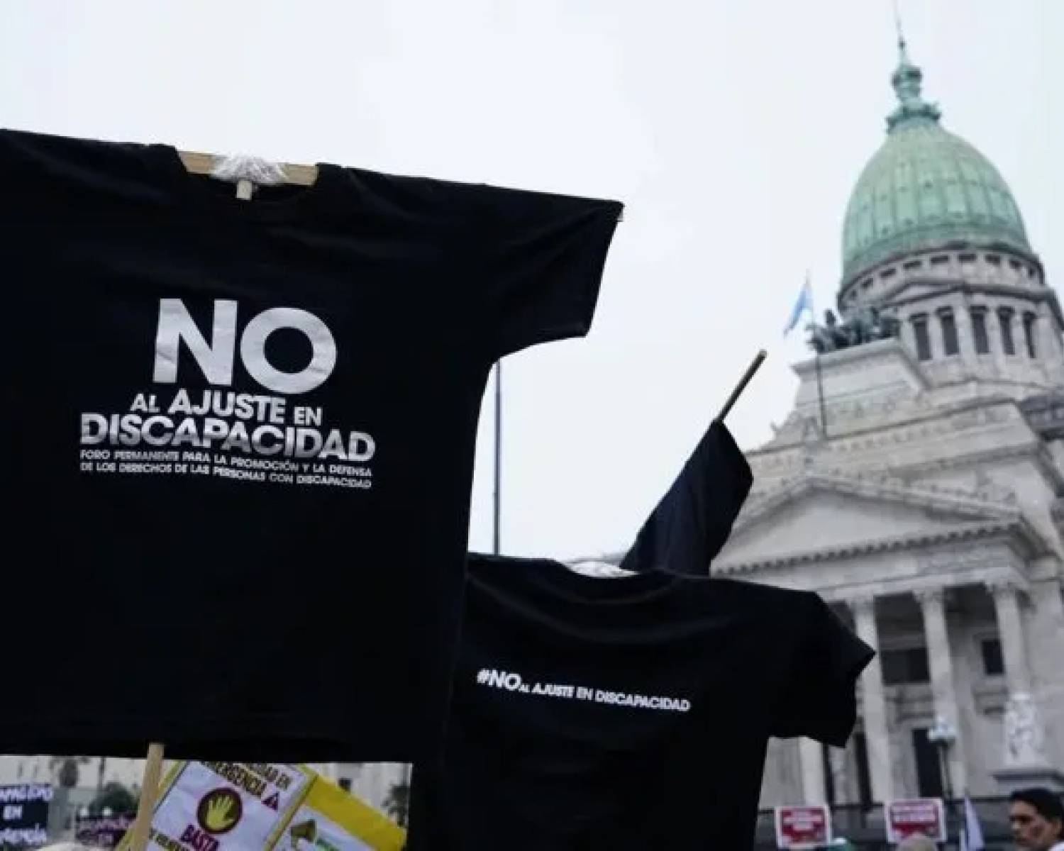 Emergencia en Discapacidad: organizaciones se movilizan al Ministerio de Economía para reclamar fondos