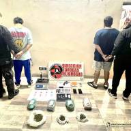 Detienen a 3 personas con 6 kg de droga y más de 7 millones de pesos en la capital de Catamarca