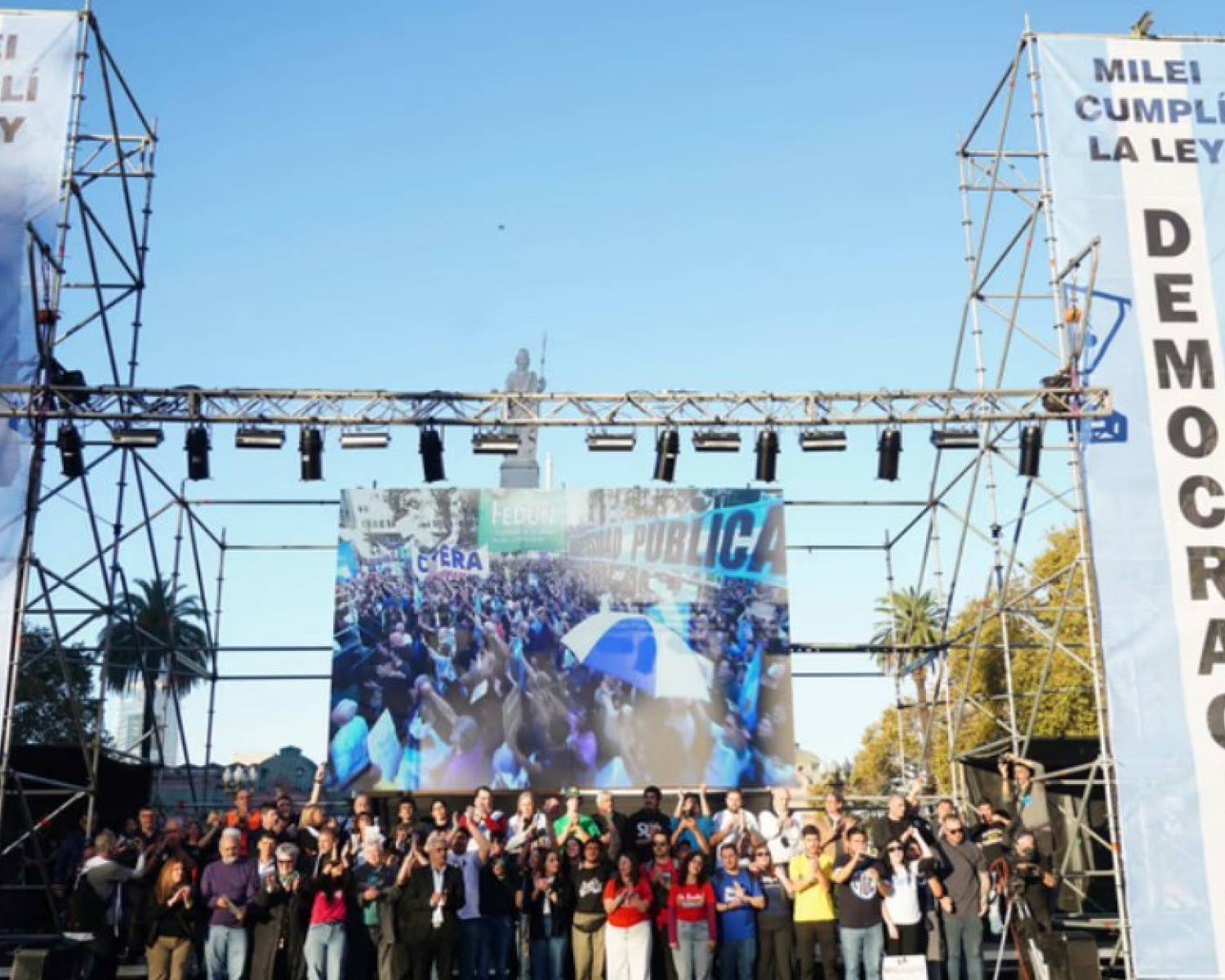 Marcha Universitaria: pidieron que la Corte Suprema “los acompañe” y “no permita que el Gobierno siga incumpliendo la Ley”