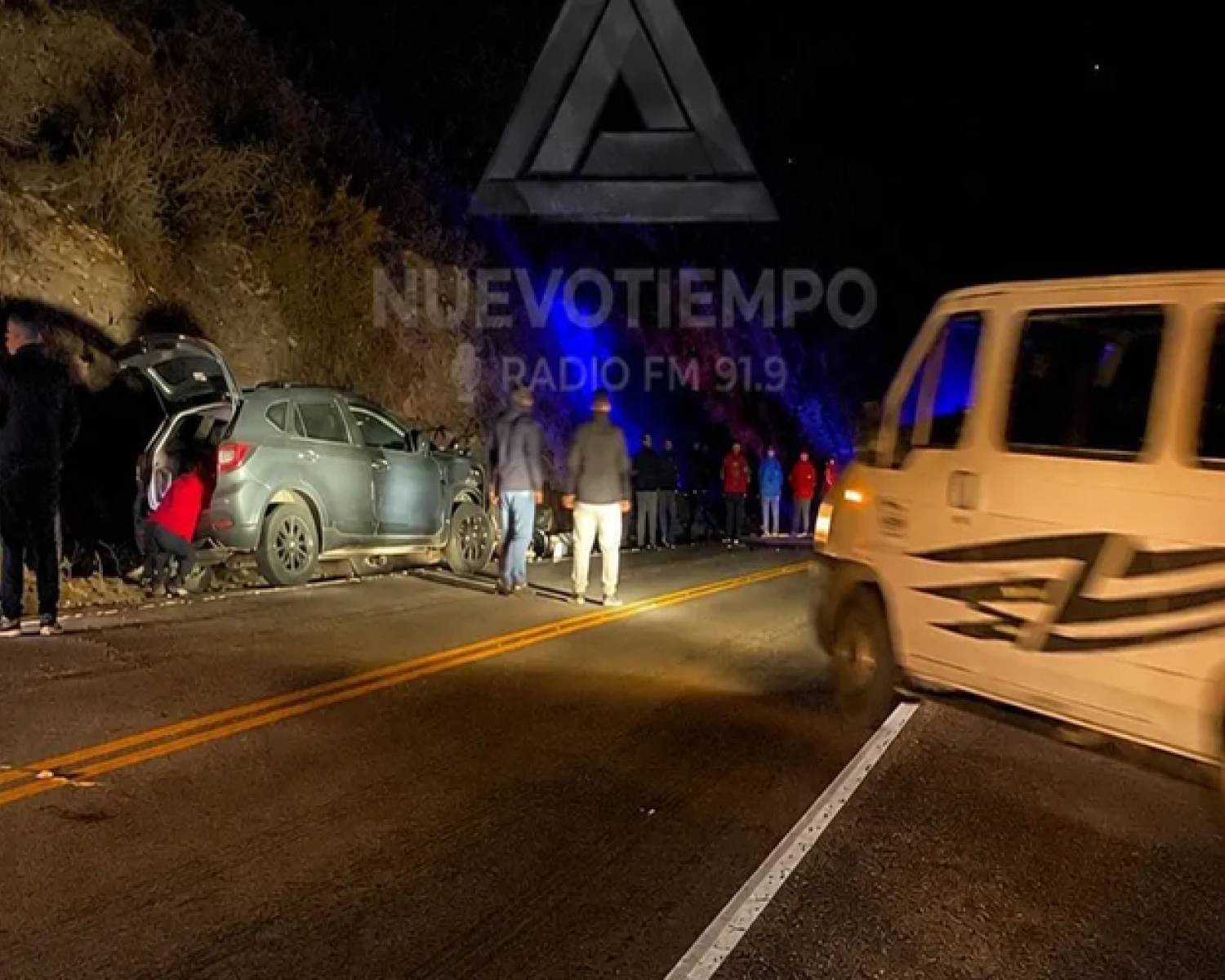 Un muerto y siete heridos tras colisionar dos vehículos en La Cébila