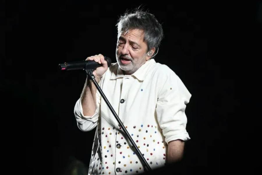 Adrián Dárgelos, cantante de Babasónicos, sufrió una durísima caída en un show
