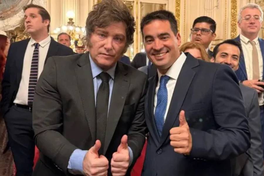 Adrián Ravier agradeció a Javier Milei tras convertirse en vocero presidencial: 