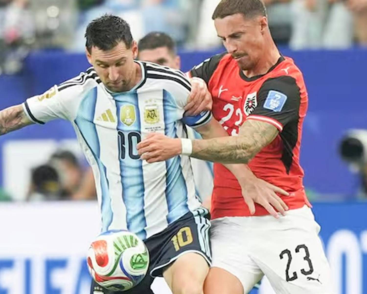 ¡CLASIFICADA! Messi guía a los campeones: dos goles del capitán para vencer a Austria
