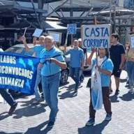 Jubilados Autoconvocados llevaron a cabo su marcha N°79