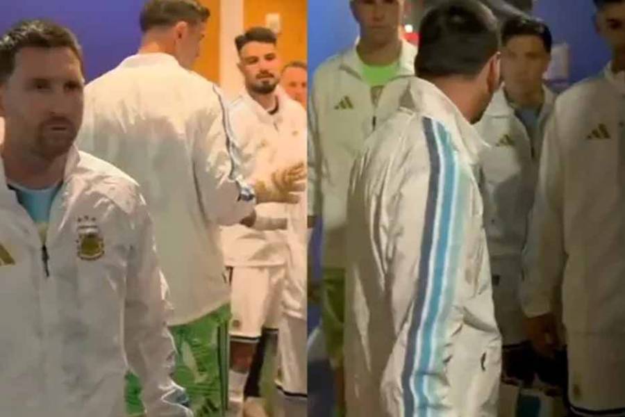 Filtran el video completo de la caminata de la Selección Argentina tras la arenga de Lionel Messi: qué pasó