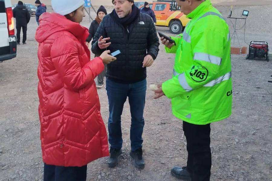 Rescate de turistas varados por la nieve: “Estamos llevando a cabo un operativo sin precedentes”