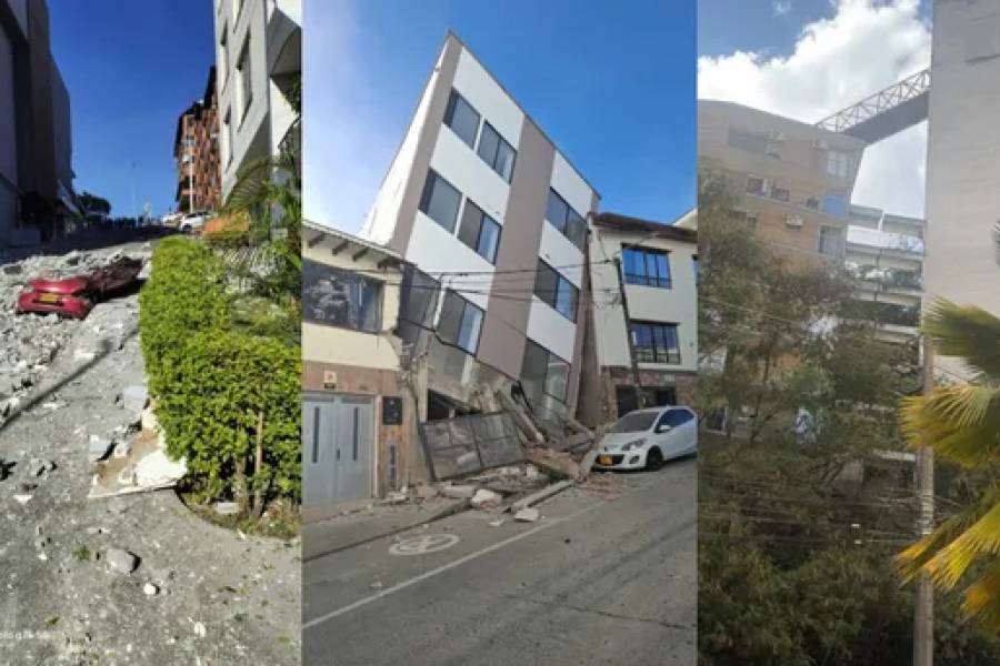 Fuerte terremoto de magnitud 7,4 sacudió a toda Colombia