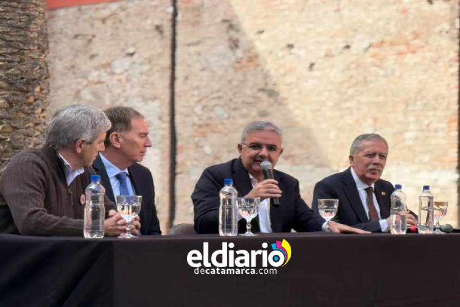 Santilli, Caputo Suarez y Jalil
