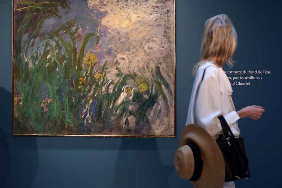 Dos cuadros inéditos de Monet serán subastados en París con una cotización récord para Francia