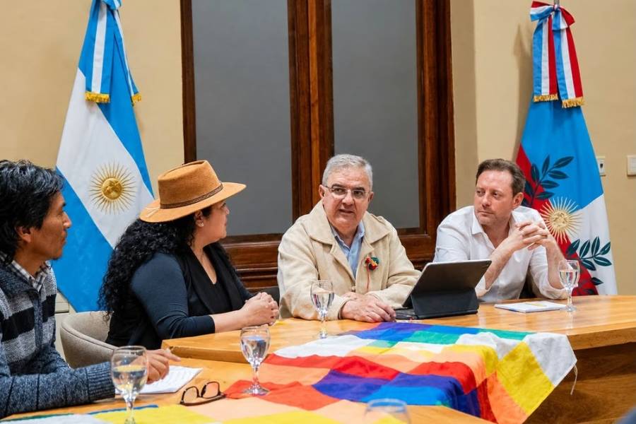 Jalil mantuvo encuentro con referentes de comunidades originarias de Belén